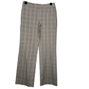 Alfani Women's Tan Plaid Trousers